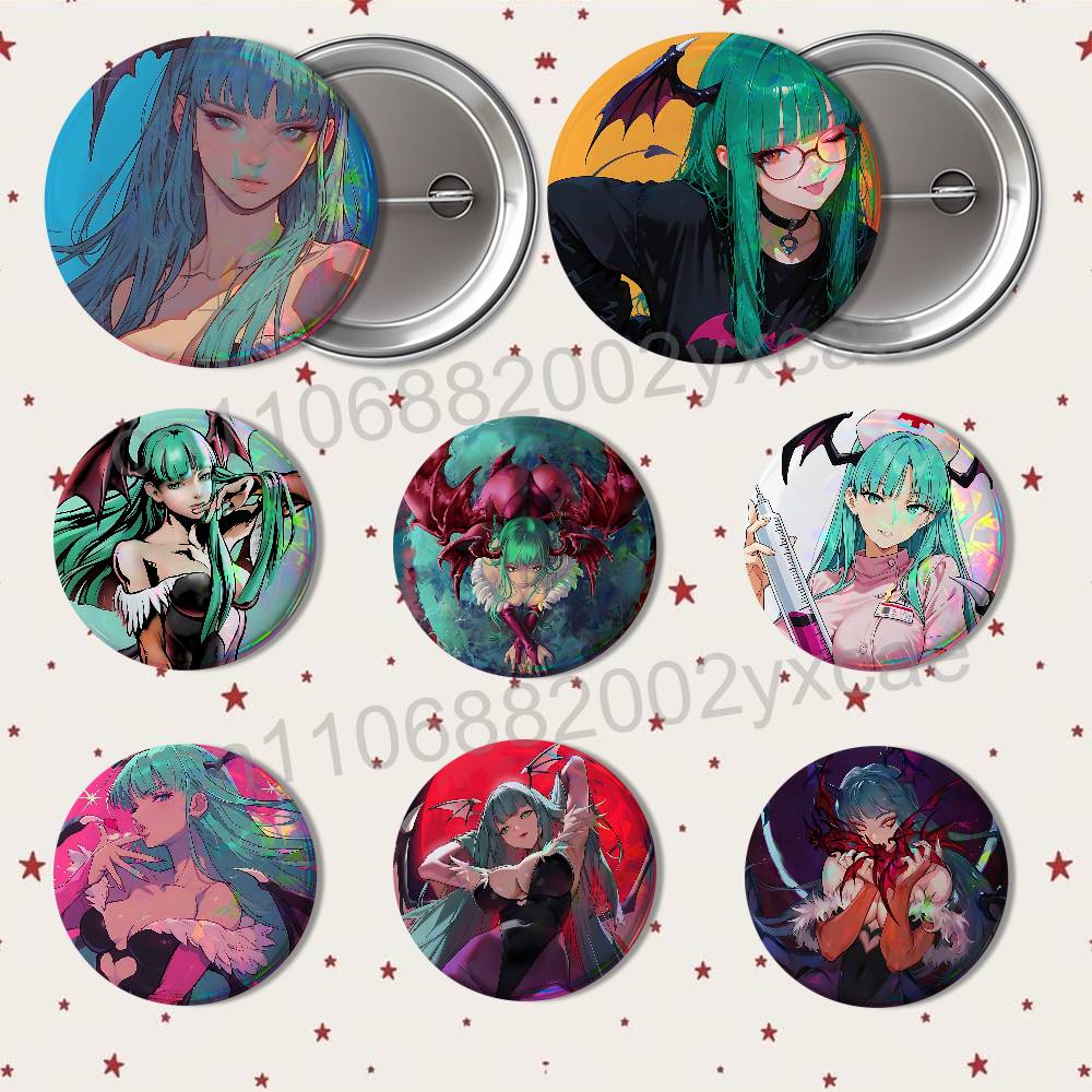 Embroidery Texture - Şeytan Diyarı Morrigan Aensland 58mm 44mm