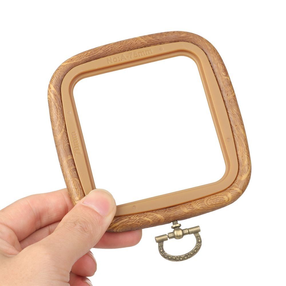 Embroidery Frame - Yüksek Kaliteli Plastik Nakış Kasnağı Ahşap