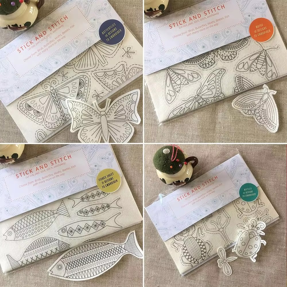 Embroidery Web - DIY Suda Çözünür Nakış Transferleri El