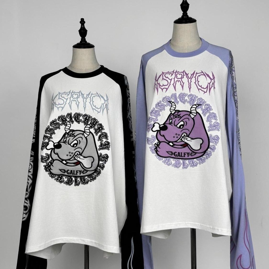 Embroidery Tshirt - Y2K Japon Harajuku Sokak Giyim İşbirliği