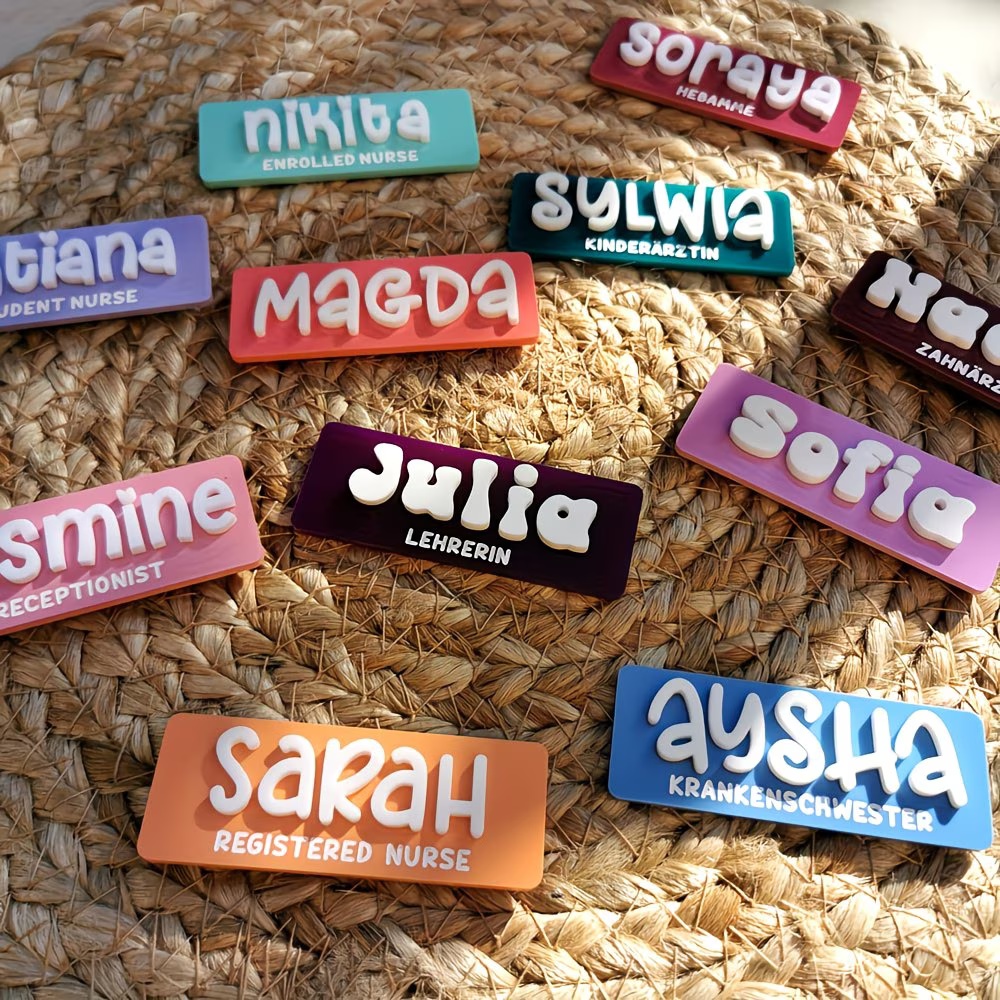 Kişiselleştirilmiş İsim Broş R - Embroidery Texture incelemesi ve fiyatı