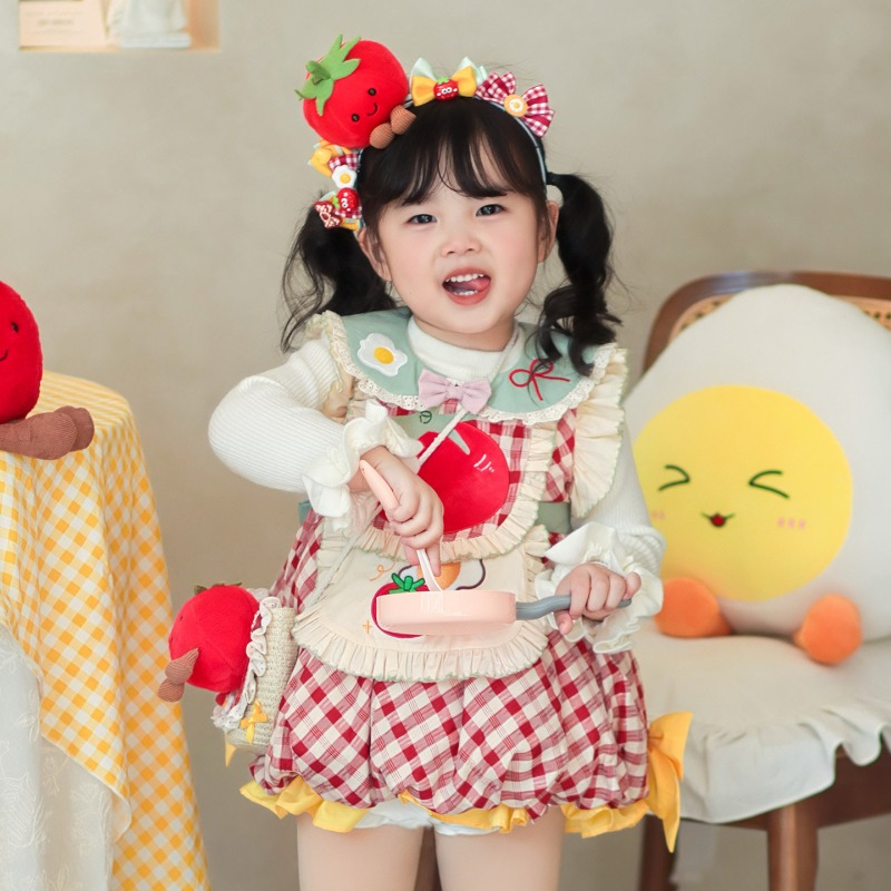 Cottagecore Çocuklar Lolita El - Embroidery Apron incelemesi ve fiyatı