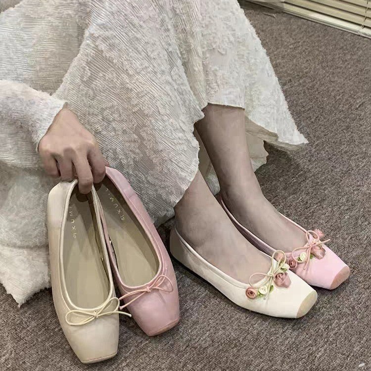 Kadın Flats Bow Marie Janes Ay - Embroidery Design incelemesi ve fiyatı