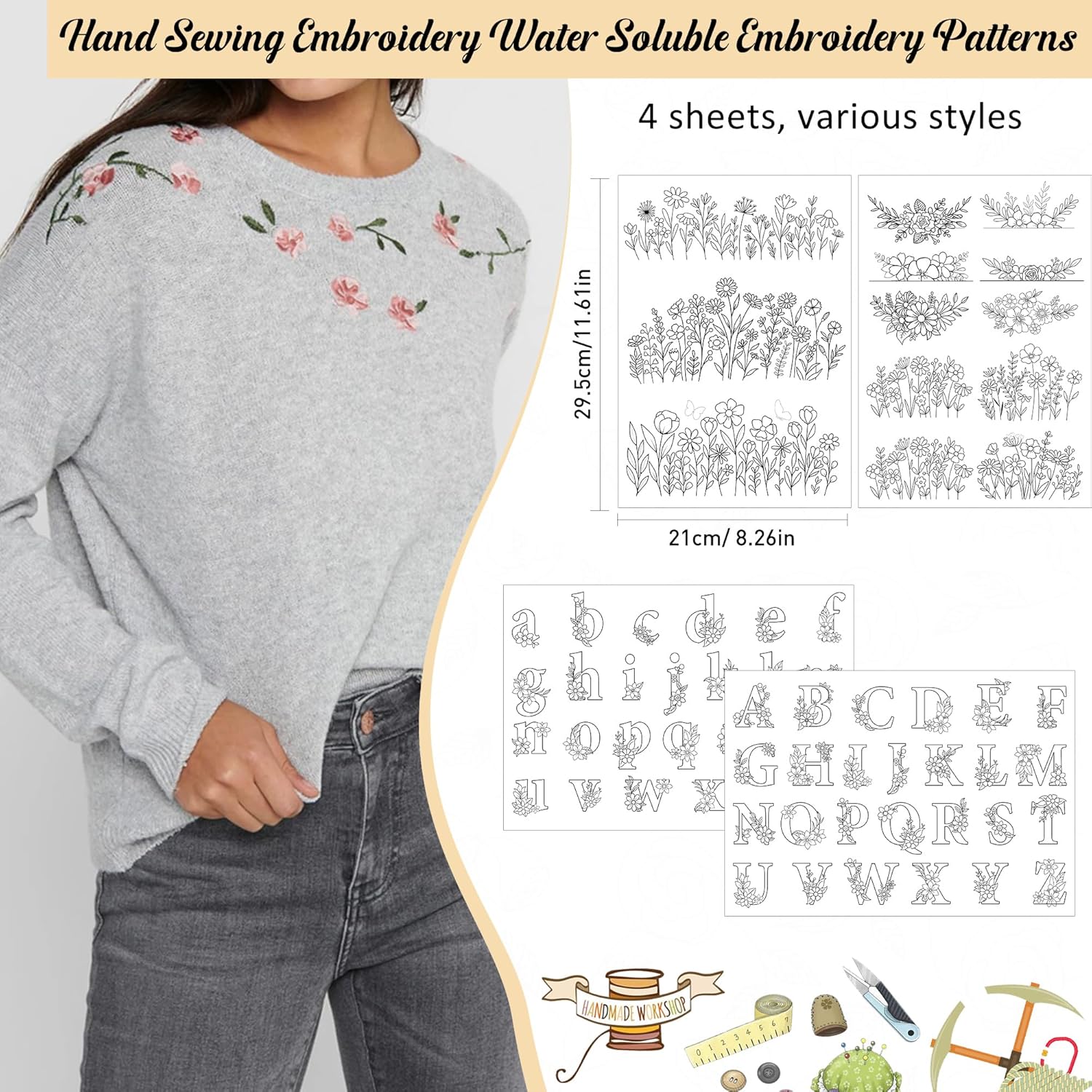 Yapışkanlı ve Dikilebilir Kır  - Embroidery Web incelemesi ve fiyatı