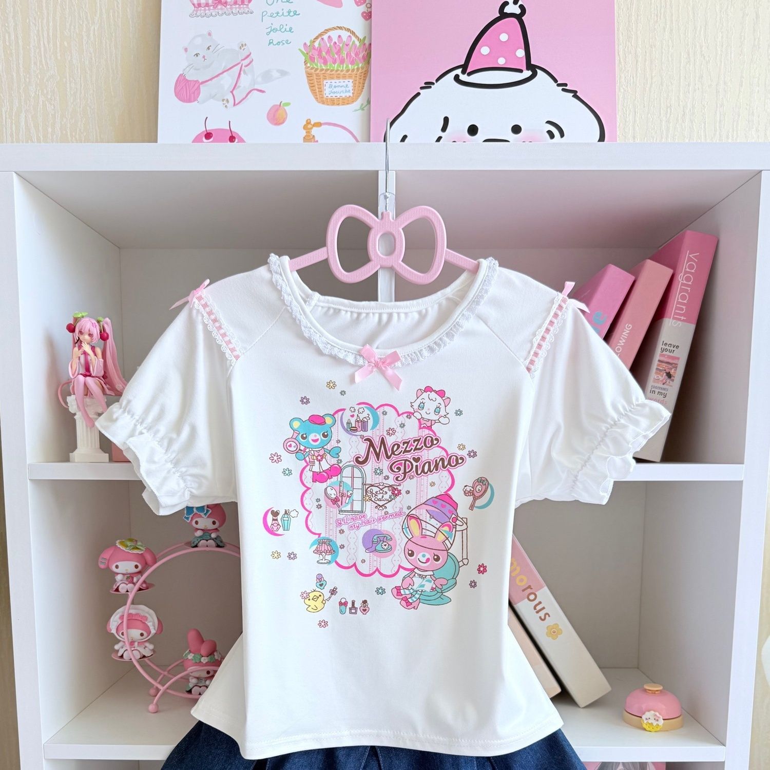 Japon Tatlı Etek Setleri Yaz Y - Embroidery Tshirt incelemesi ve fiyatı