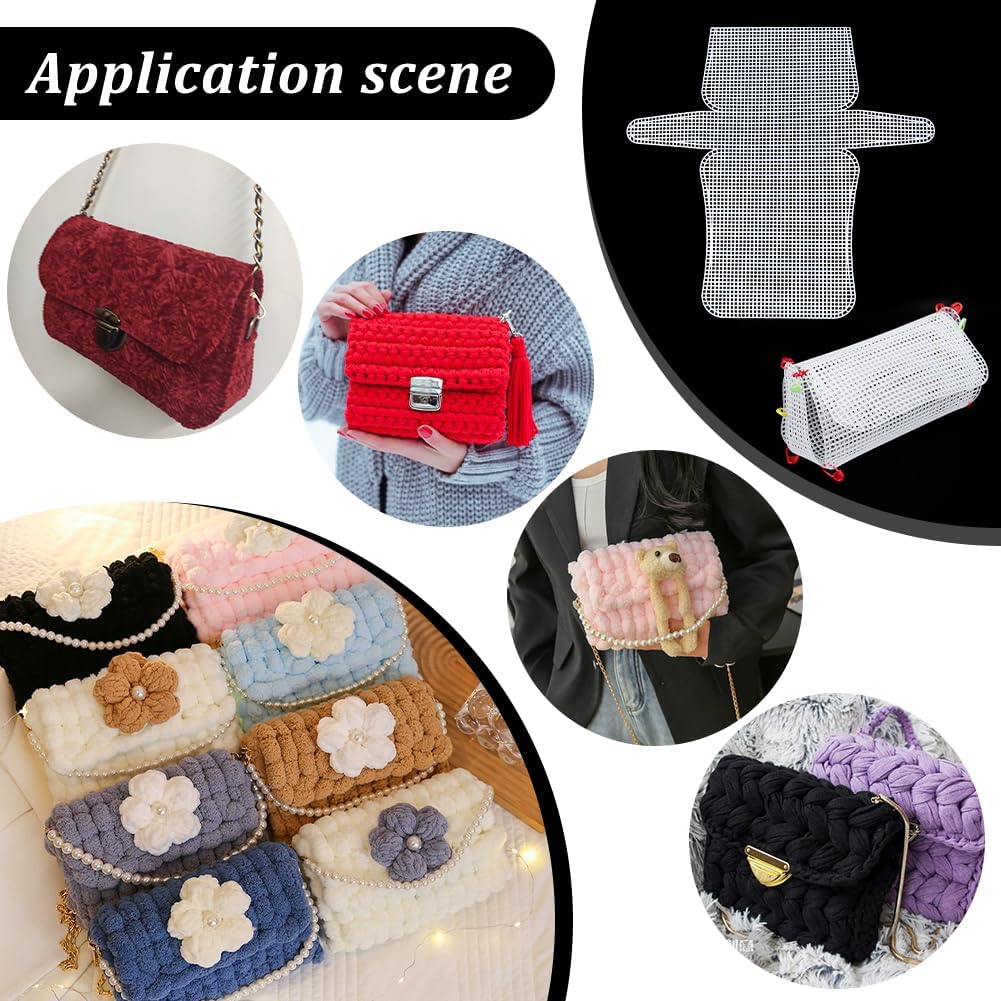 1-4 Adet Plastik Örgü Tuval Ça - Embroidery Ideas incelemesi ve fiyatı
