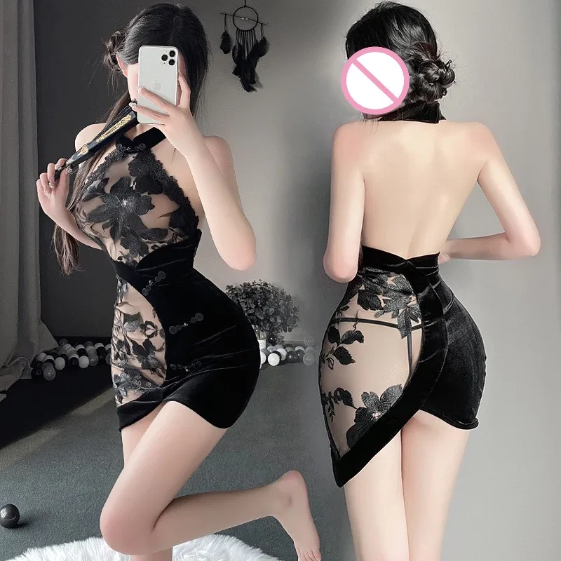 Çin Geleneksel Cheongsam Mini  - Embroidery Underwear incelemesi ve fiyatı