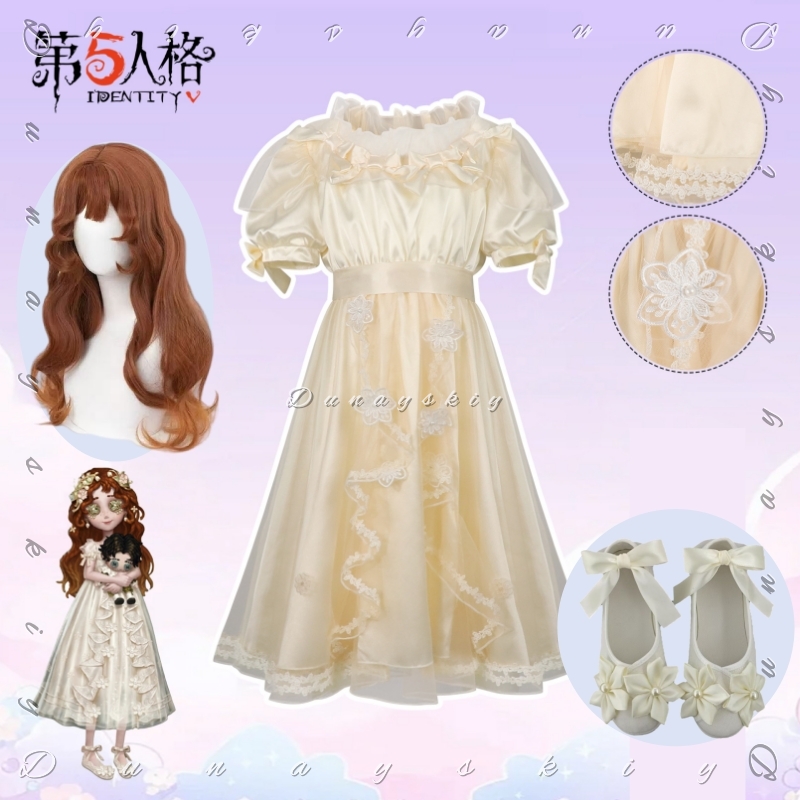 Identity V Küçük Kız Oedipus C - Embroidery Yellow Dress incelemesi ve fiyatı