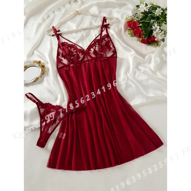 Şarap Kırmızısı Kadın Country  - Embroidery Design incelemesi ve fiyatı