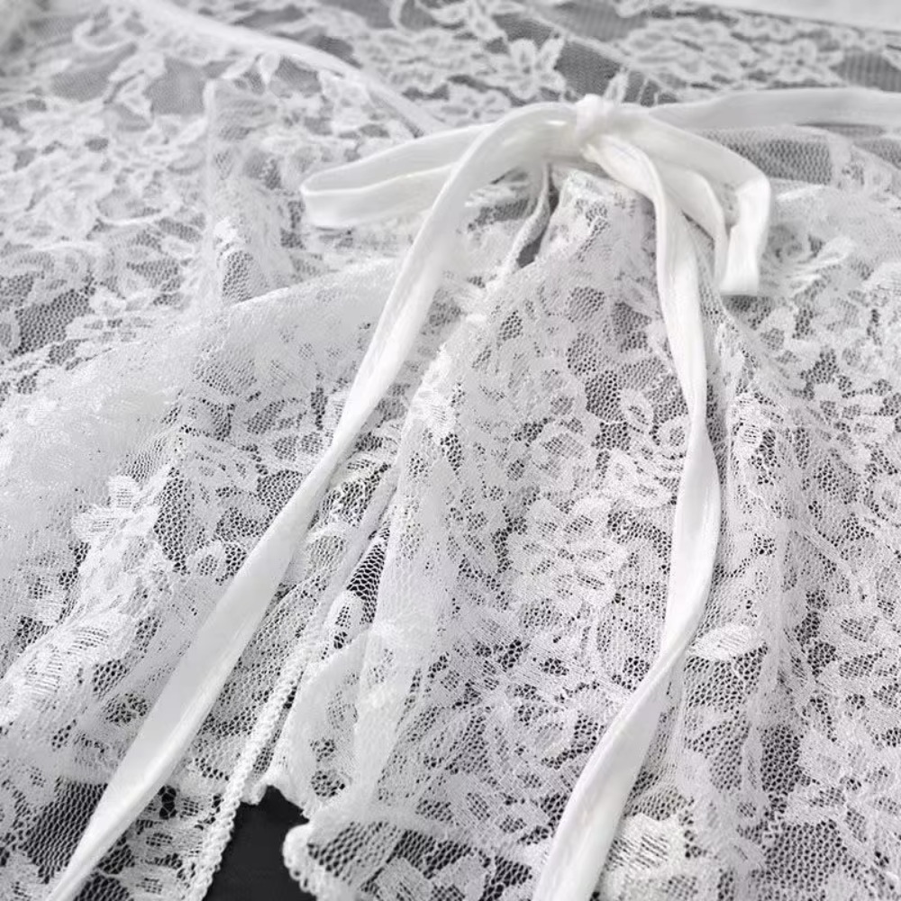 Fransız Dantelli Mini Etek Düz - Embroidery Apron incelemesi ve fiyatı
