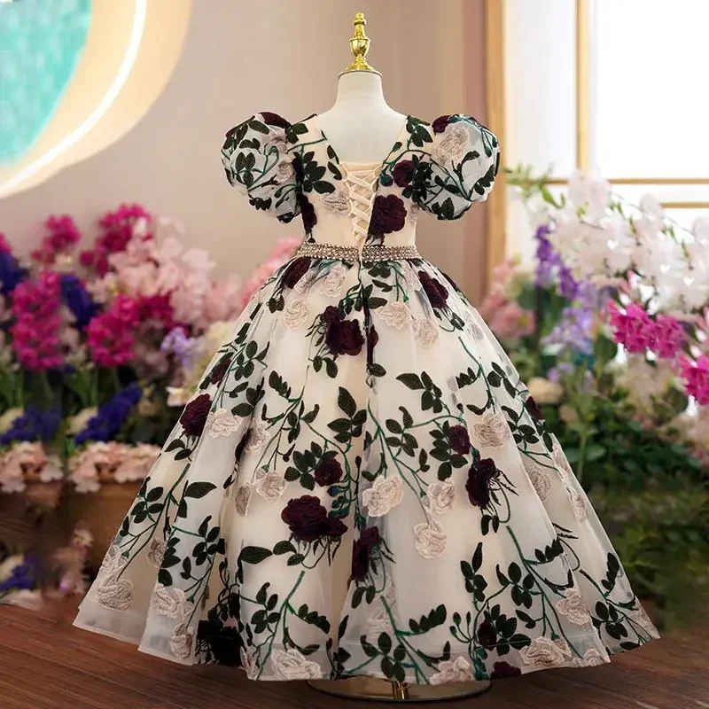 Gençler kızlar zarif lüks uzun - Embroidery Web incelemesi ve fiyatı