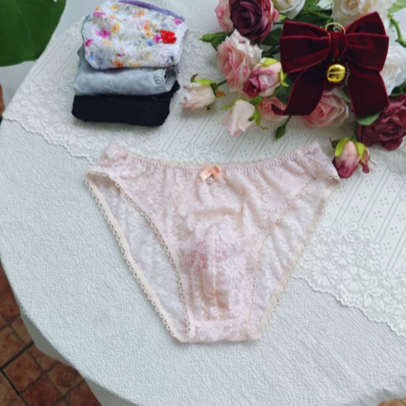 Şeffaf Seksi Erkek Dantel Külo - Embroidery Underwear incelemesi ve fiyatı