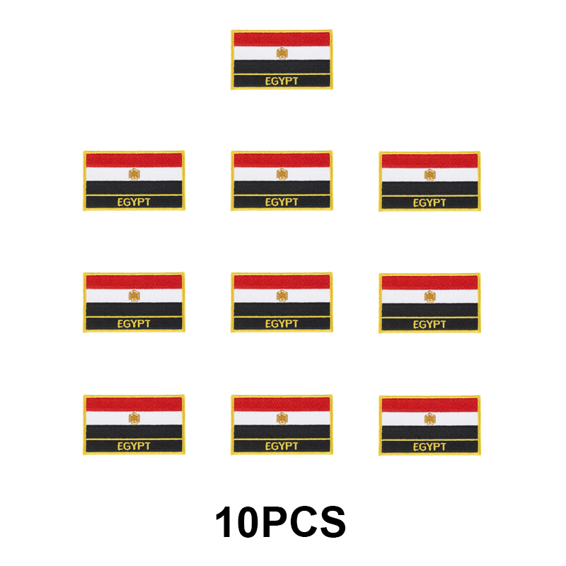 1-100 adet 8*5cm Mısır Bayrağı - Embroidery In Egypt incelemesi ve fiyatı