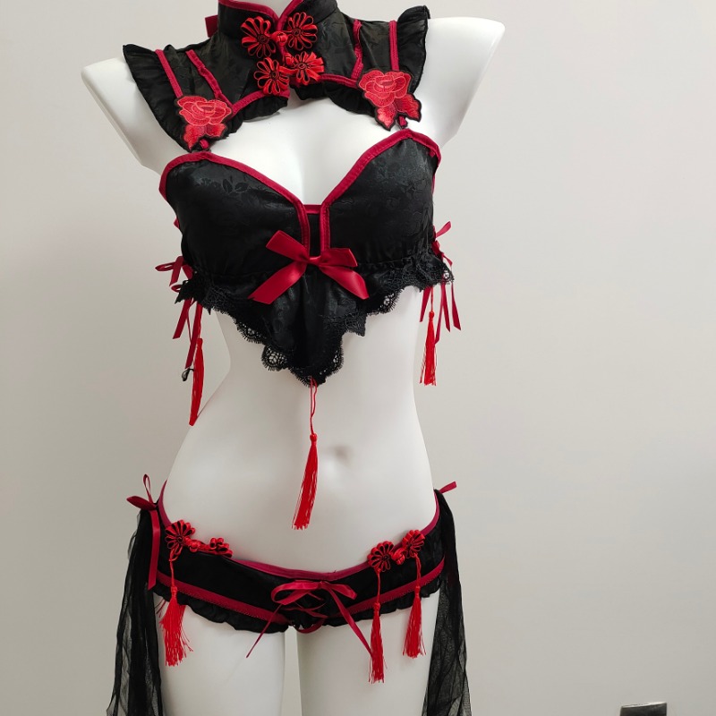 Gotik Vintage Cheongsam iç çam - Embroidery Underwear incelemesi ve fiyatı