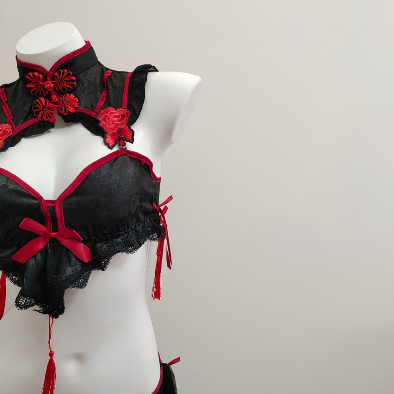 Gotik Vintage Cheongsam iç çam - Embroidery Underwear incelemesi ve fiyatı