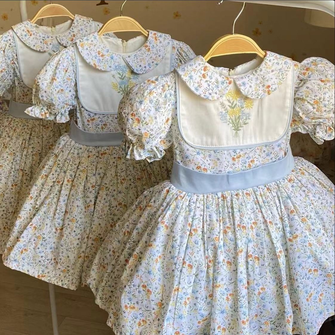 0-12Y Bebek Kız Yaz Çiçek Nakı - Embroidery Yellow Dress incelemesi ve fiyatı