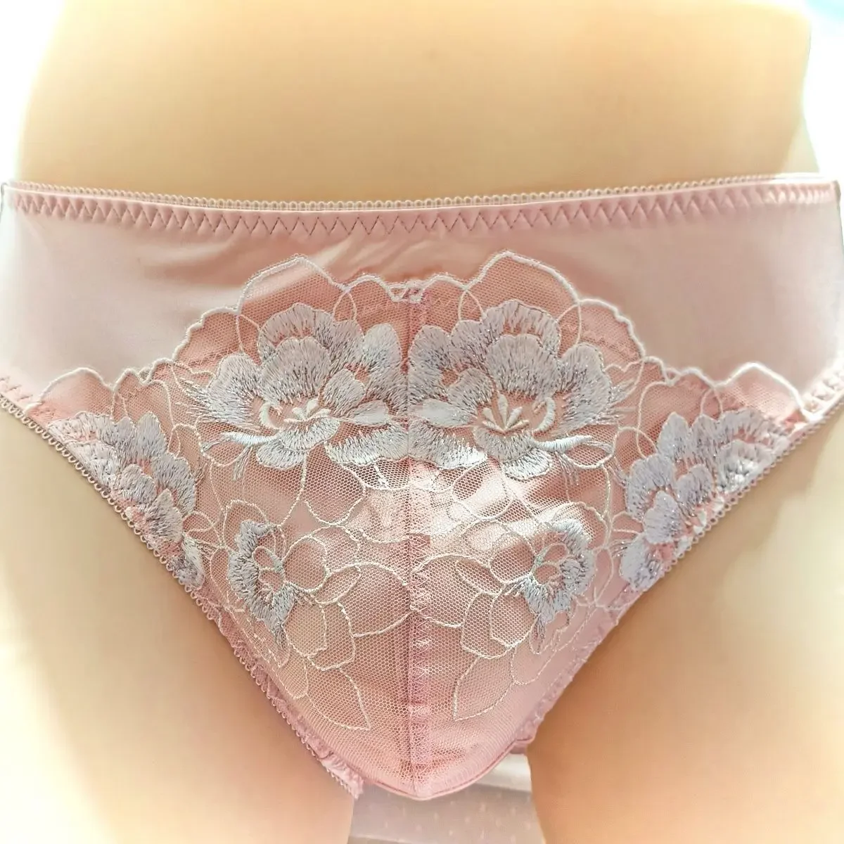 Erkek Dantel İşlemeli Pembe Kü - Embroidery Underwear incelemesi ve fiyatı