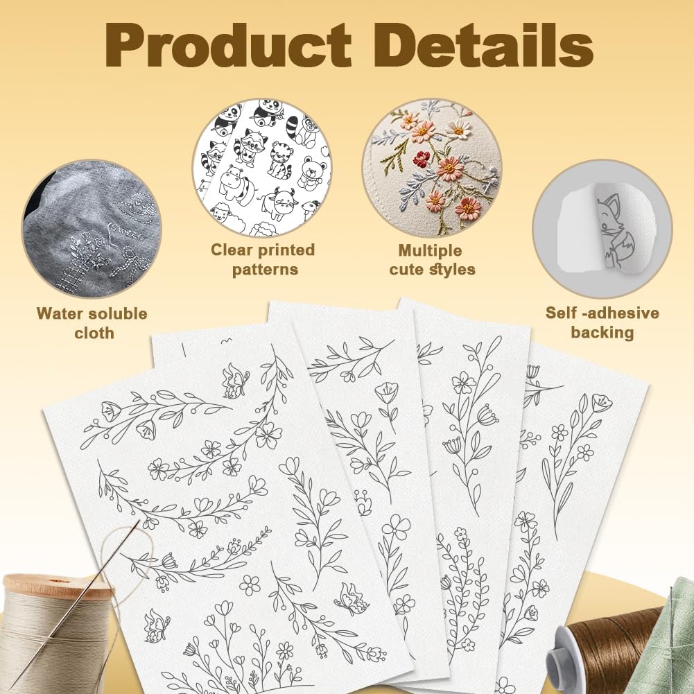 Suda Çözünen Nakış Sabitleyici - Embroidery Web incelemesi ve fiyatı