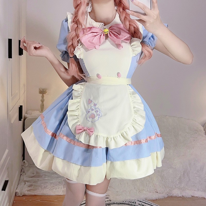 Lolita Kadın Cosplay Kostümü 2 - Embroidery Apron incelemesi ve fiyatı