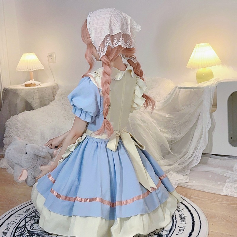 Lolita Kadın Cosplay Kostümü 2 - Embroidery Apron incelemesi ve fiyatı