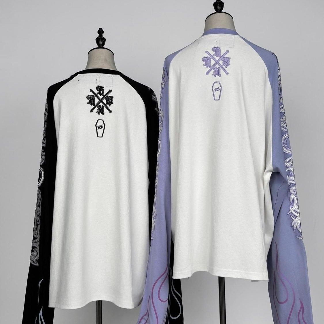 Y2K Japon Harajuku Sokak Giyim - Embroidery Tshirt incelemesi ve fiyatı