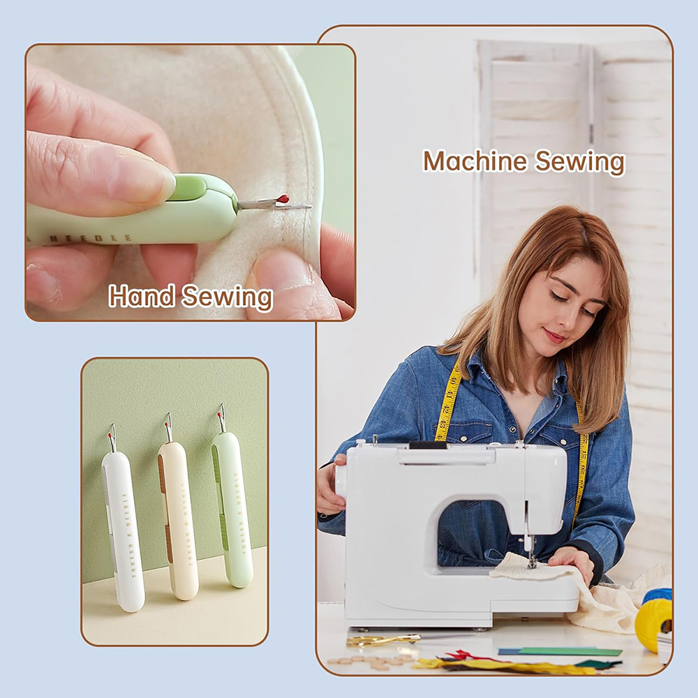 2 in 1 iğne Threader dikiş Rip - Embroidery Removal incelemesi ve fiyatı