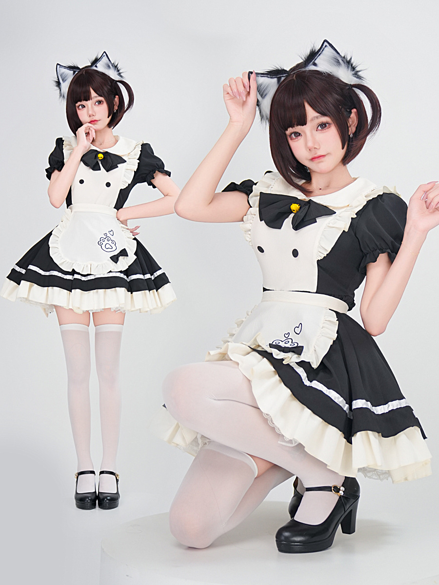 Tatlı Lolita Hizmetçi Cosplay  - Embroidery Apron incelemesi ve fiyatı