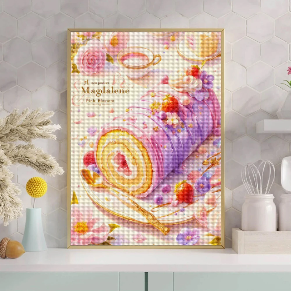 DIY Manzara Elmas Boyama Tatlı - Embroidery Kitchen incelemesi ve fiyatı