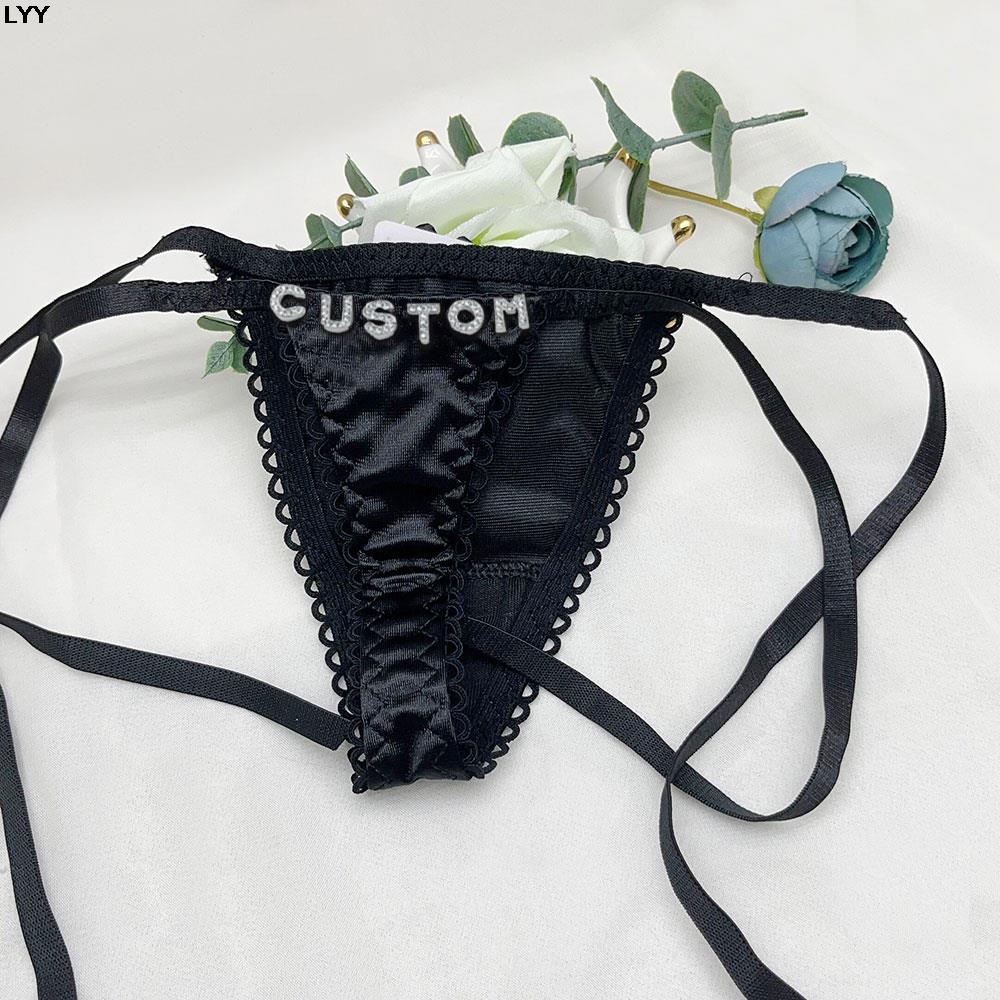 Özel İsimli Tanga Üçgen Sütyen - Embroidery Underwear incelemesi ve fiyatı
