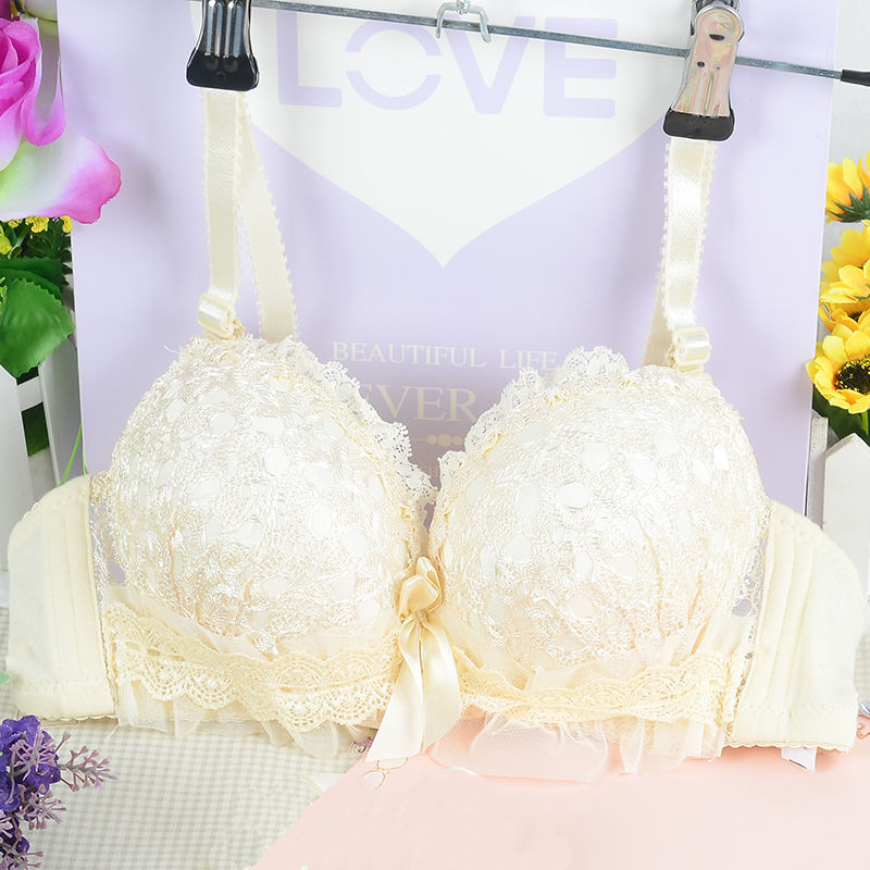 Yeni seksi sutyen kablosuz kad - Embroidery Underwear incelemesi ve fiyatı