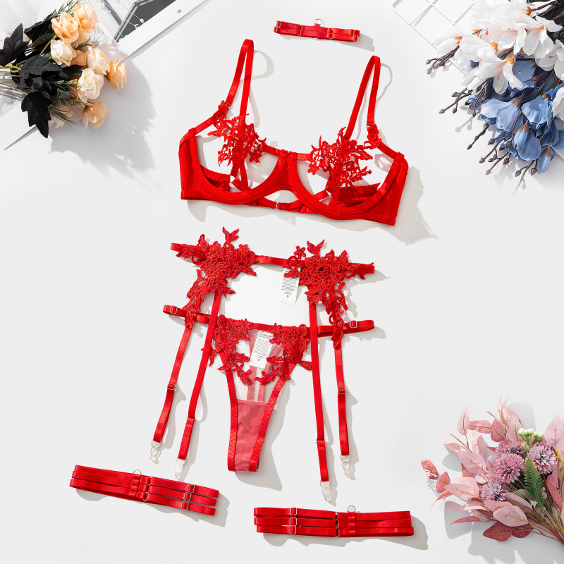 Bikini Nakışlı Su Bazlı Çiçek  - Embroidery Underwear incelemesi ve fiyatı